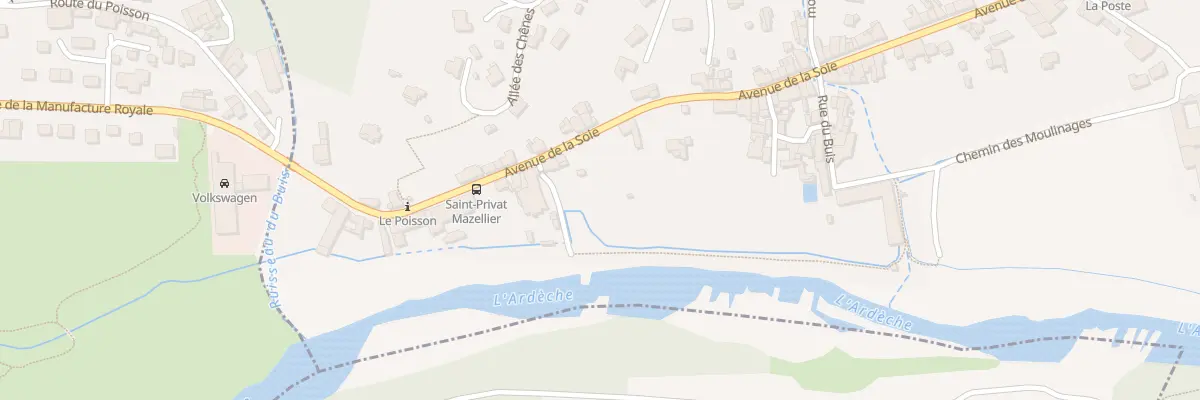 Plan du 65 Av de la Soie à Saint-Privat