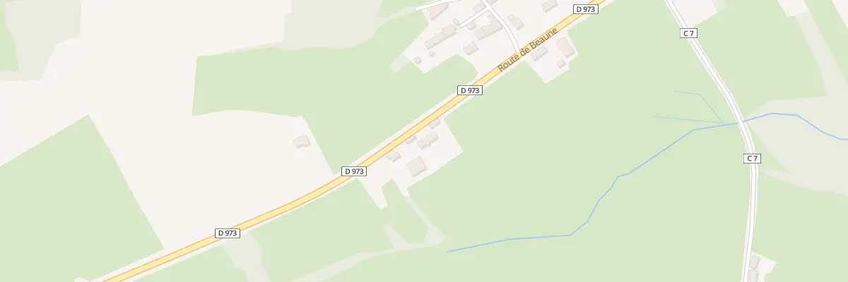 Plan du 12 Rte de Beaune à Curgy