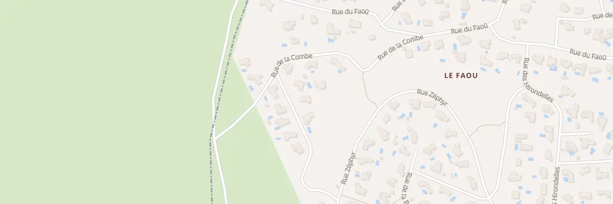 Plan du 5657 Rue de la Combe à Poulx