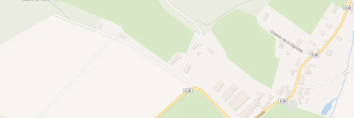 Plan du 1 Vc du Calvaire à La Loge-aux-Chèvres