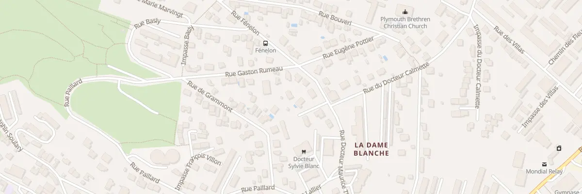 Plan du 52 Rue Fenelon à Saint-Étienne