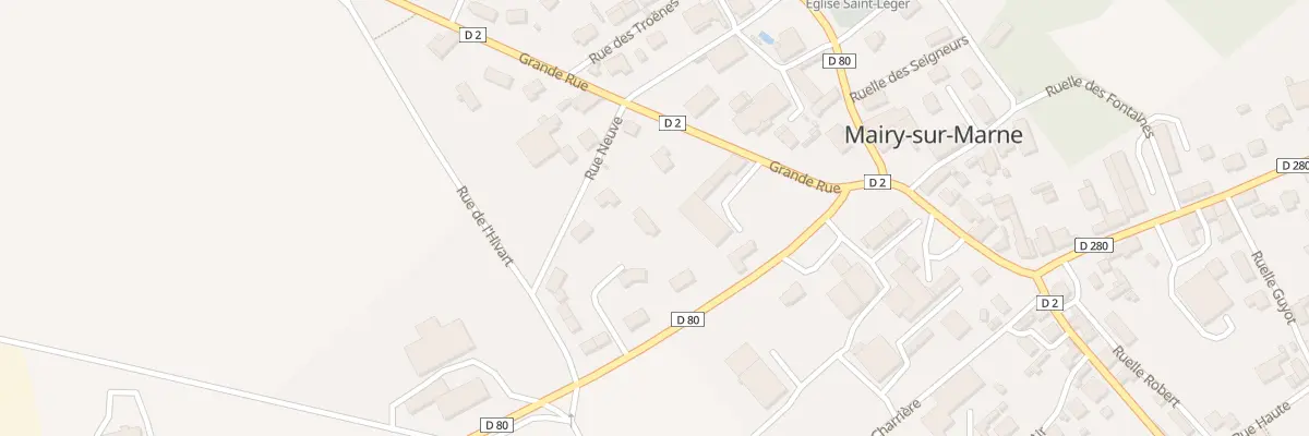 Plan du 3 Imp Bertrand à Mairy-sur-Marne