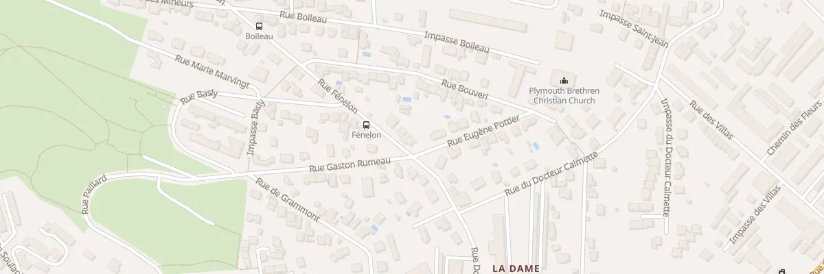 Plan du 31 Rue Fenelon à Saint-Étienne