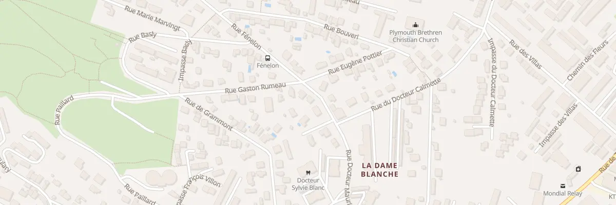 Plan du 50 Rue Fenelon à Saint-Étienne