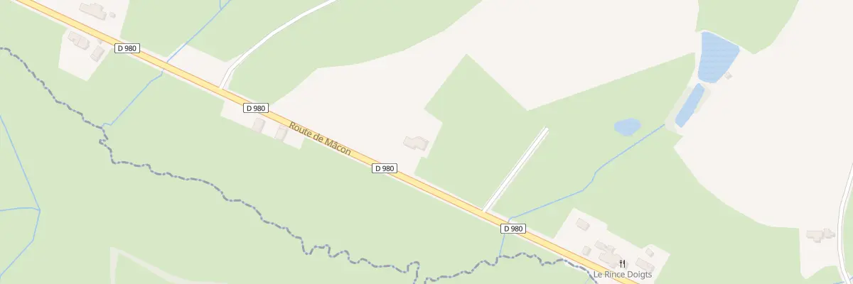 Plan du 2025 Rte de Mâcon à Gourdon