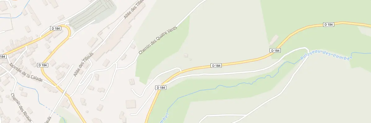 Plan du 534 Rte de la Croix du Vent à Riotord