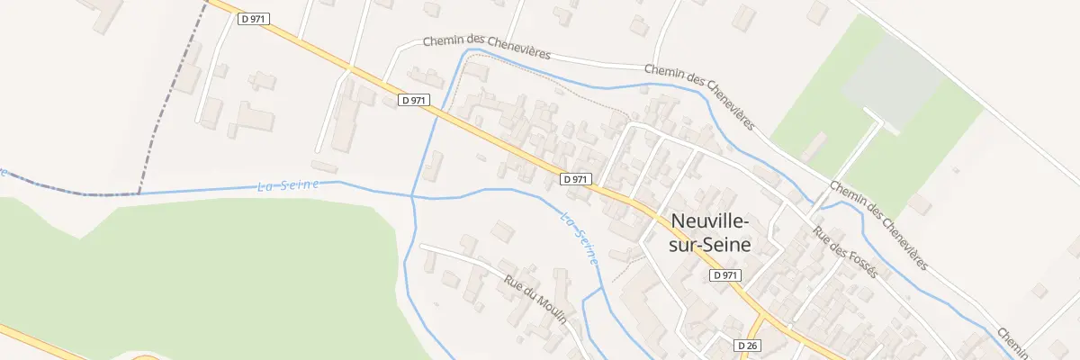 Plan du 27 Gr Grande Rue à Neuville-sur-Seine