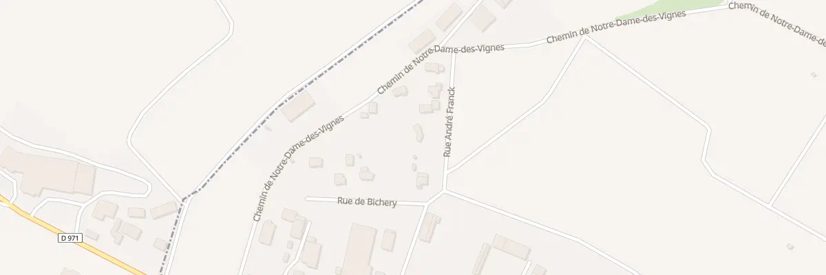 Plan du 5 Rue Andre Franck à Neuville-sur-Seine