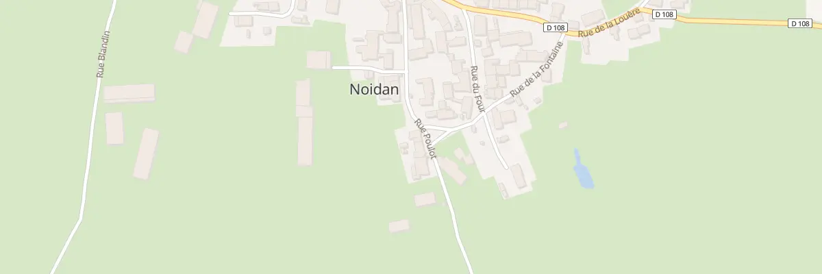 Plan du 14 Rue des Vignes à Noidan