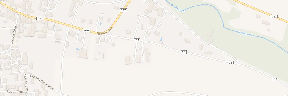 Plan du 10 Che du Bruyant à Celles-sur-Ource