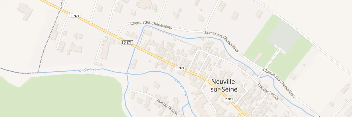 Plan du 90 Gr Grande Rue à Neuville-sur-Seine