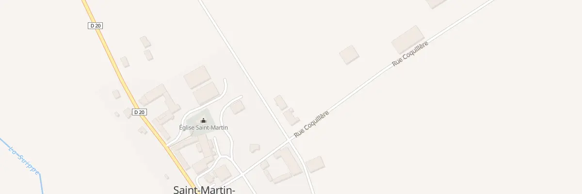 Plan du 4 Rue Andre Baronnet à Saint-Martin-l’Heureux