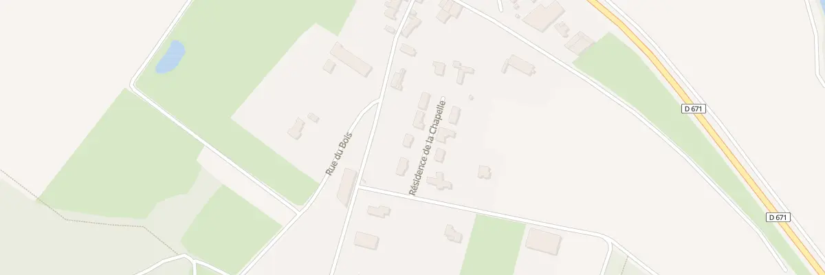 Plan du 2 Residence de la Chapelle à Neuville-sur-Seine