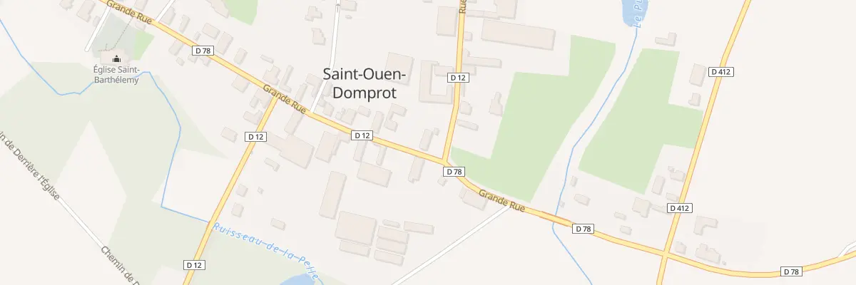 Plan du 8 Gr Grande Rue à Saint-Ouen-Domprot