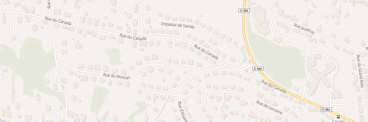 Plan du 4 Rue du Morvan au Creusot