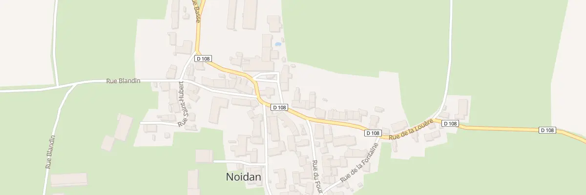 Plan du 2 Pl de l’Eglise à Noidan