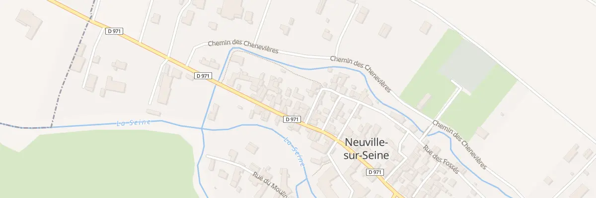 Plan du 86 Grande Rue à Neuville-sur-Seine