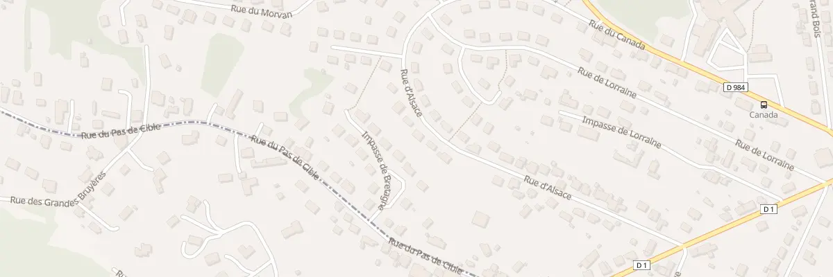 Plan du 31 Rue d’Alsace au Creusot