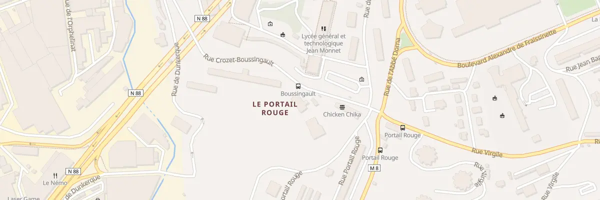 Plan du 114 Rue Crozet Boussingault à Saint-Étienne