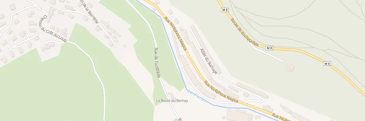 Plan du 36 Rue Nicéphore Niepce à Saint-Étienne