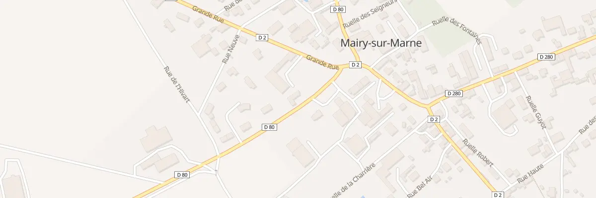 Plan du 2 Rue de la Barre à Mairy-sur-Marne