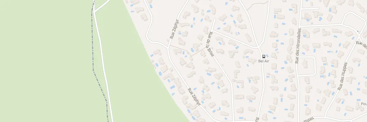 Plan du 505 Rue Zephyr à Poulx