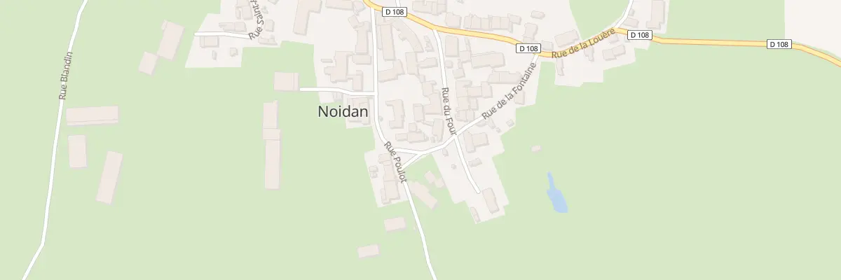 Plan du 1 Rue de la Fontaine à Noidan