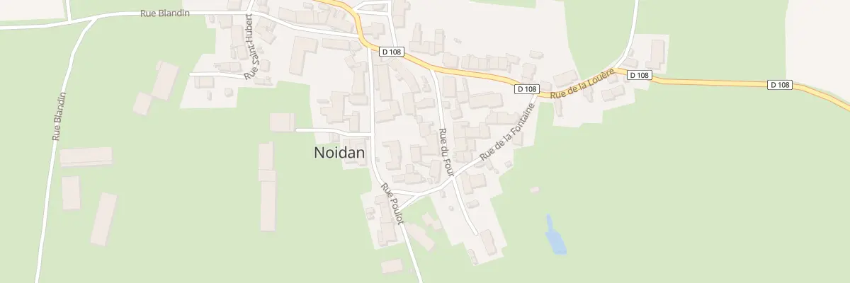 Plan du 8 Rue du Four à Noidan