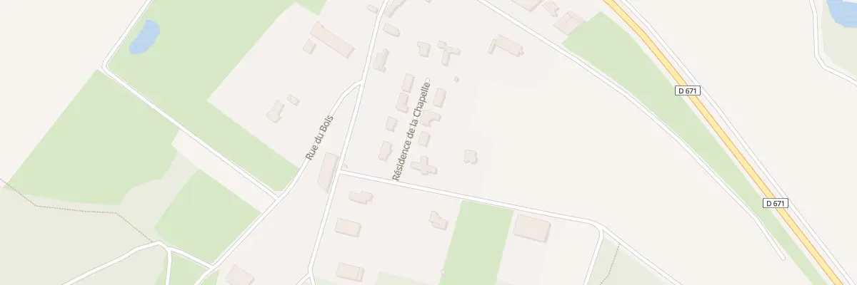 Plan du 9 Residences de la Chapelle à Neuville-sur-Seine