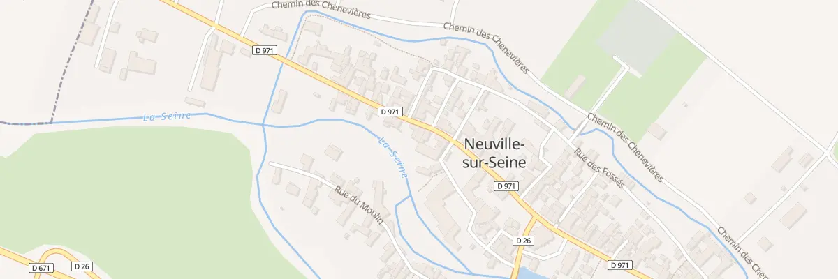 Plan du 23 Gr Grande Rue à Neuville-sur-Seine