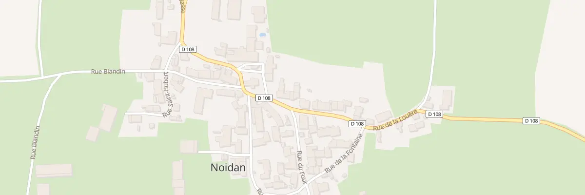 Plan du 3 Rue de la Louere à Noidan