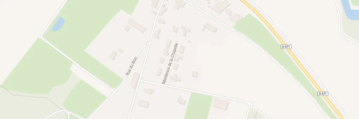 Plan du 8 Residences de la Chapelle à Neuville-sur-Seine