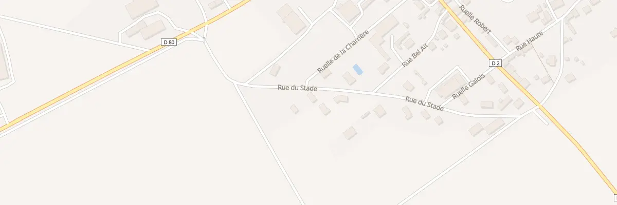 Plan du 16 Rue du Stade à Mairy-sur-Marne