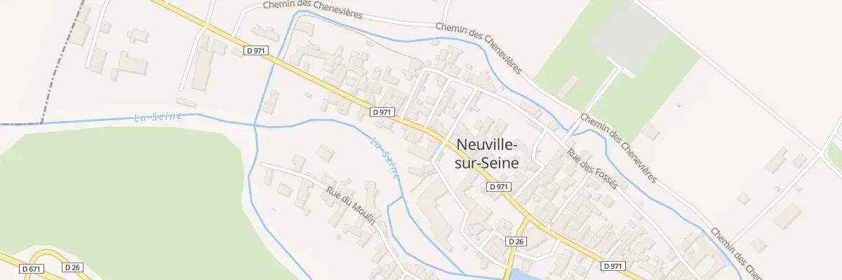 Plan du 21 Gr Grande Rue à Neuville-sur-Seine