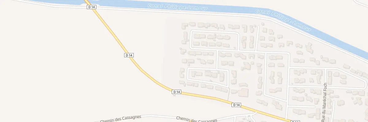 Plan du 8 Rue des Lavandins à Saint-Gilles