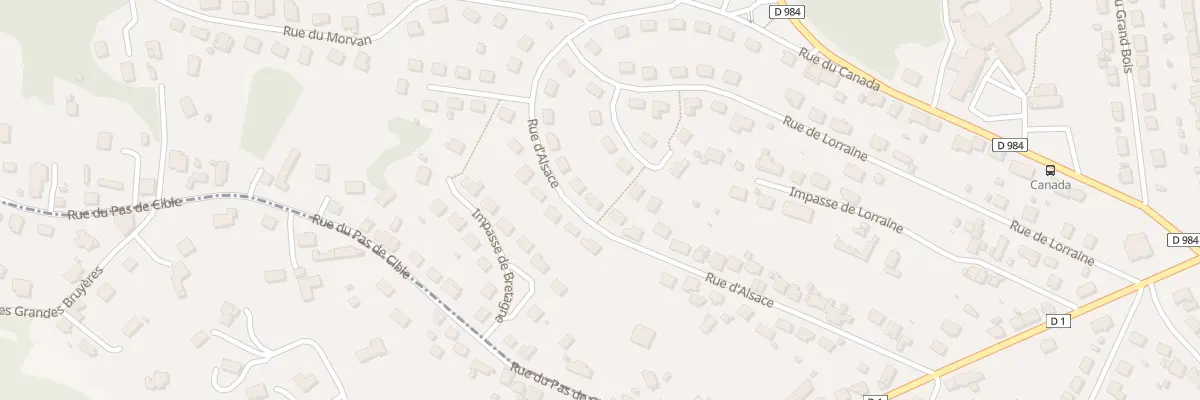 Plan du 24 Rue d’Alsace au Creusot