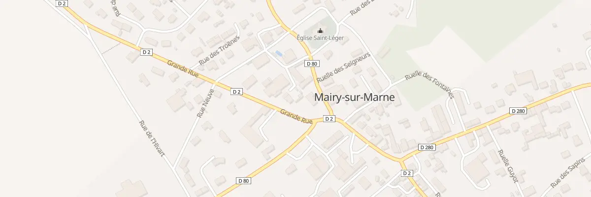 Plan du 5 Gr Grande Rue à Mairy-sur-Marne