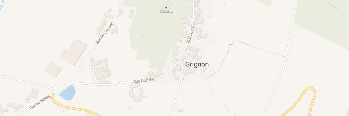Plan du 9T Rue Franche à Grignon