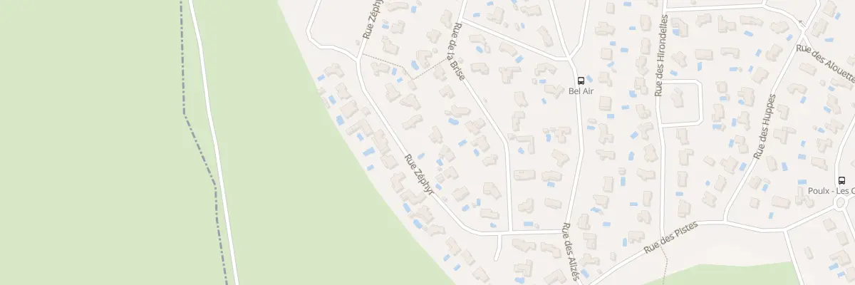 Plan du 579 Rue Zephyr à Poulx