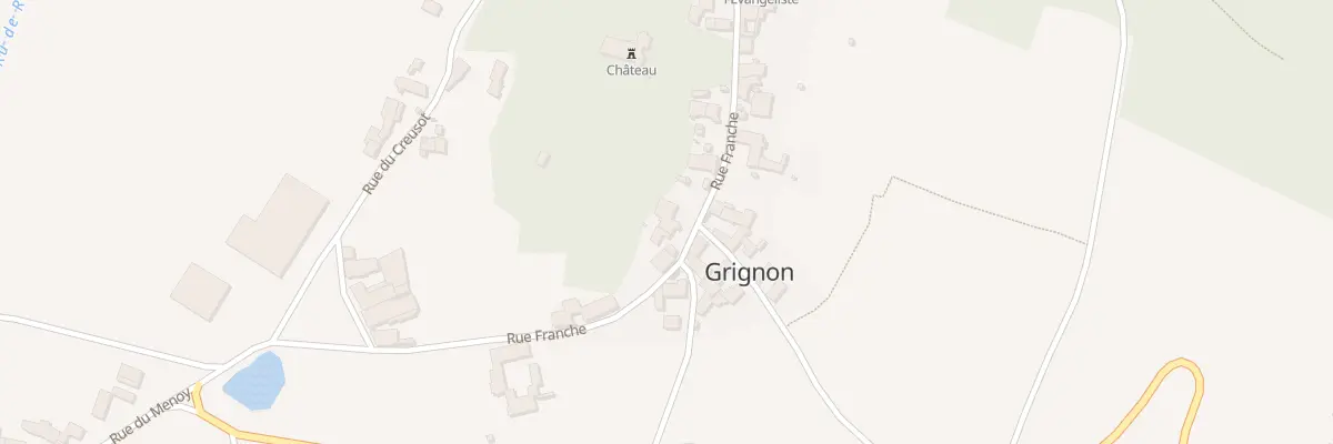 Plan du 11 Rue Franche à Grignon