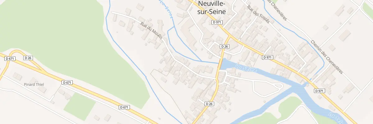Plan du 6 Rue du Moulin à Neuville-sur-Seine