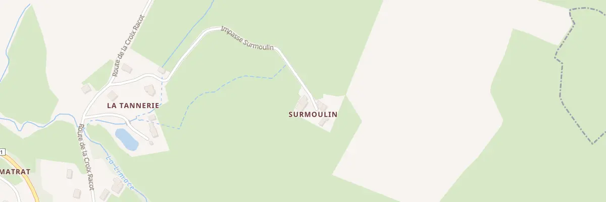 Plan du 394 Imp Surmoulin à Saint-Romain-sous-Gourdon