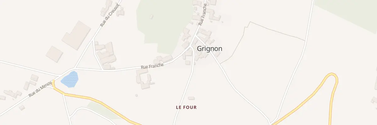 Plan du 4 Rue du Four à Grignon