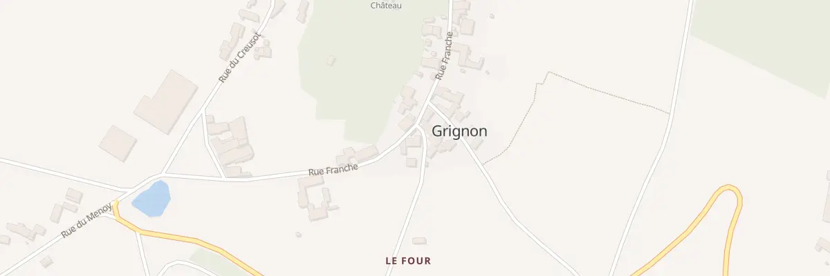 Plan du 2 Rue du Four à Grignon
