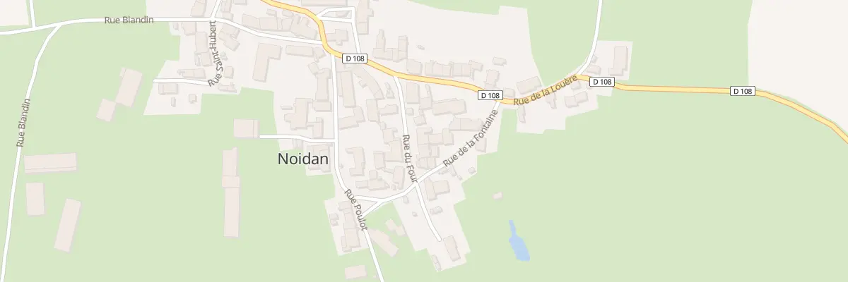 Plan du 5 Rue du Four à Noidan