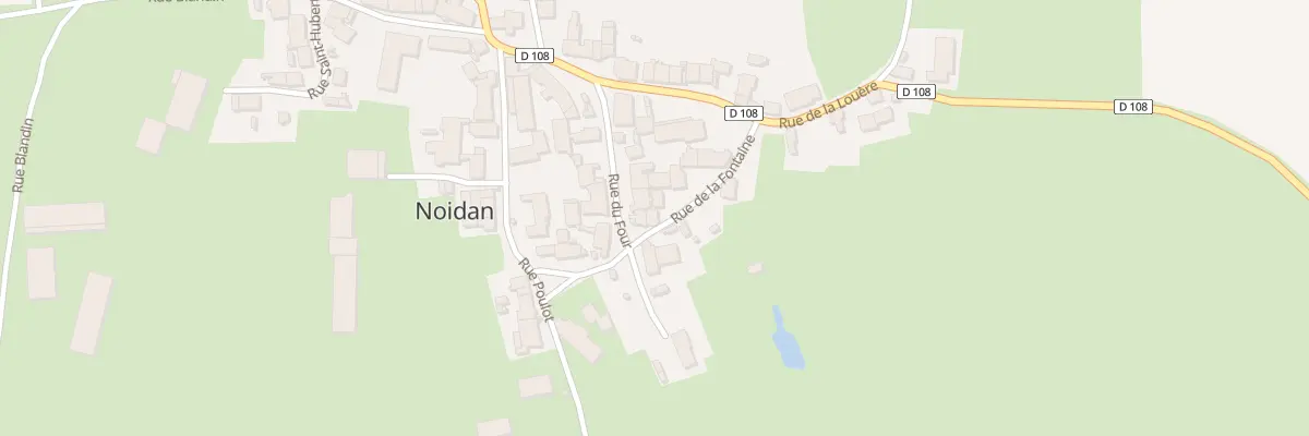 Plan du 5 Rue de la Fontaine à Noidan
