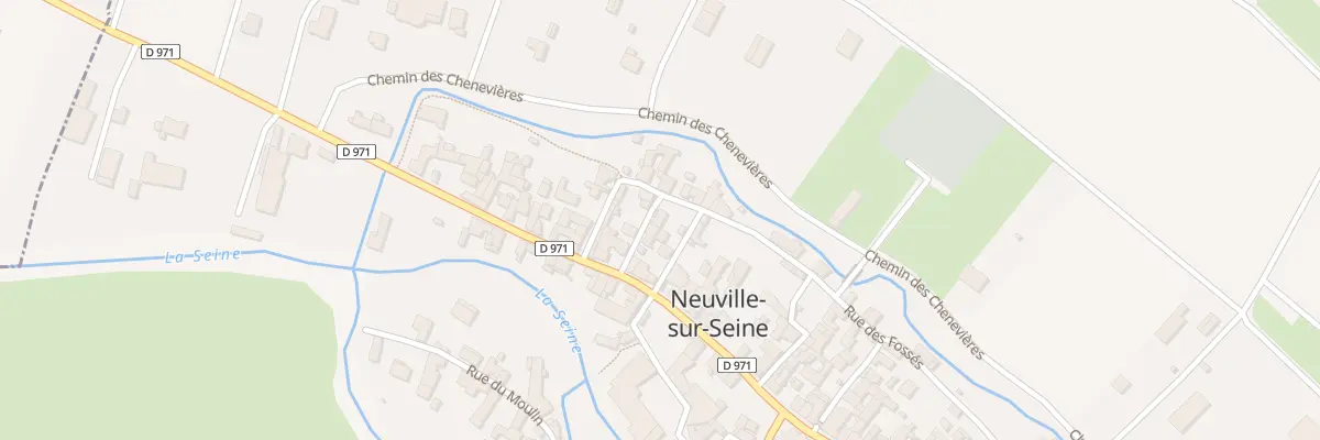 Plan du 6 Rue des Bricots à Neuville-sur-Seine