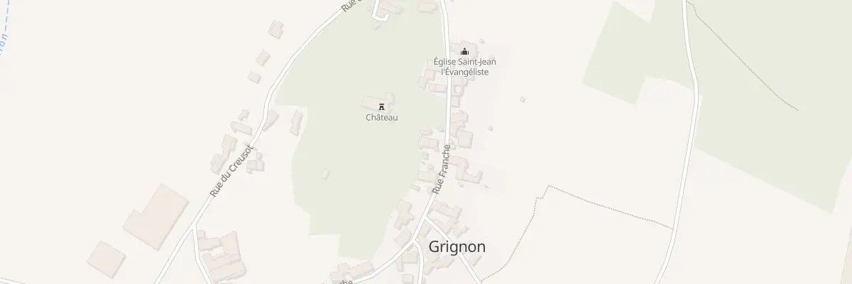 Plan du 17 Rue Franche à Grignon