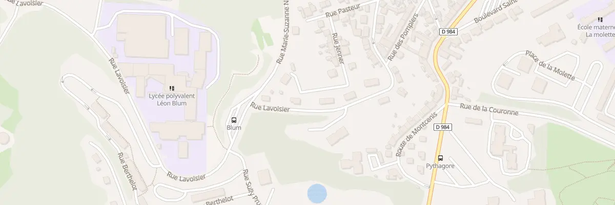 Plan du 44 Rue Lavoisier au Creusot