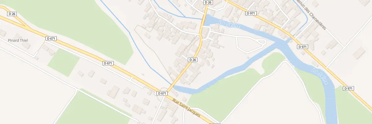 Plan du 14 Rue du Verger à Neuville-sur-Seine